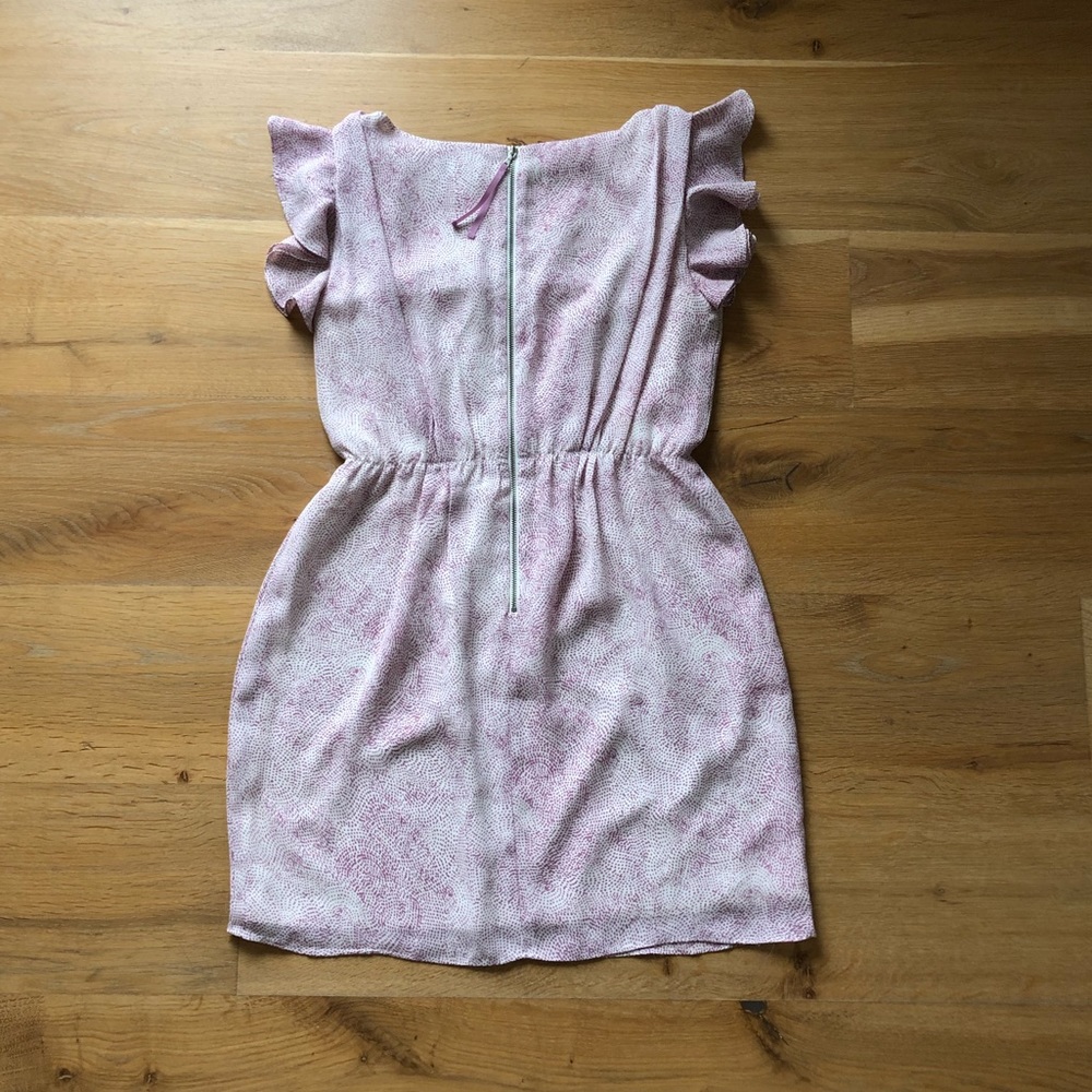 Ann Taylor Ruffle Dot Dress - Picture 3 of 8